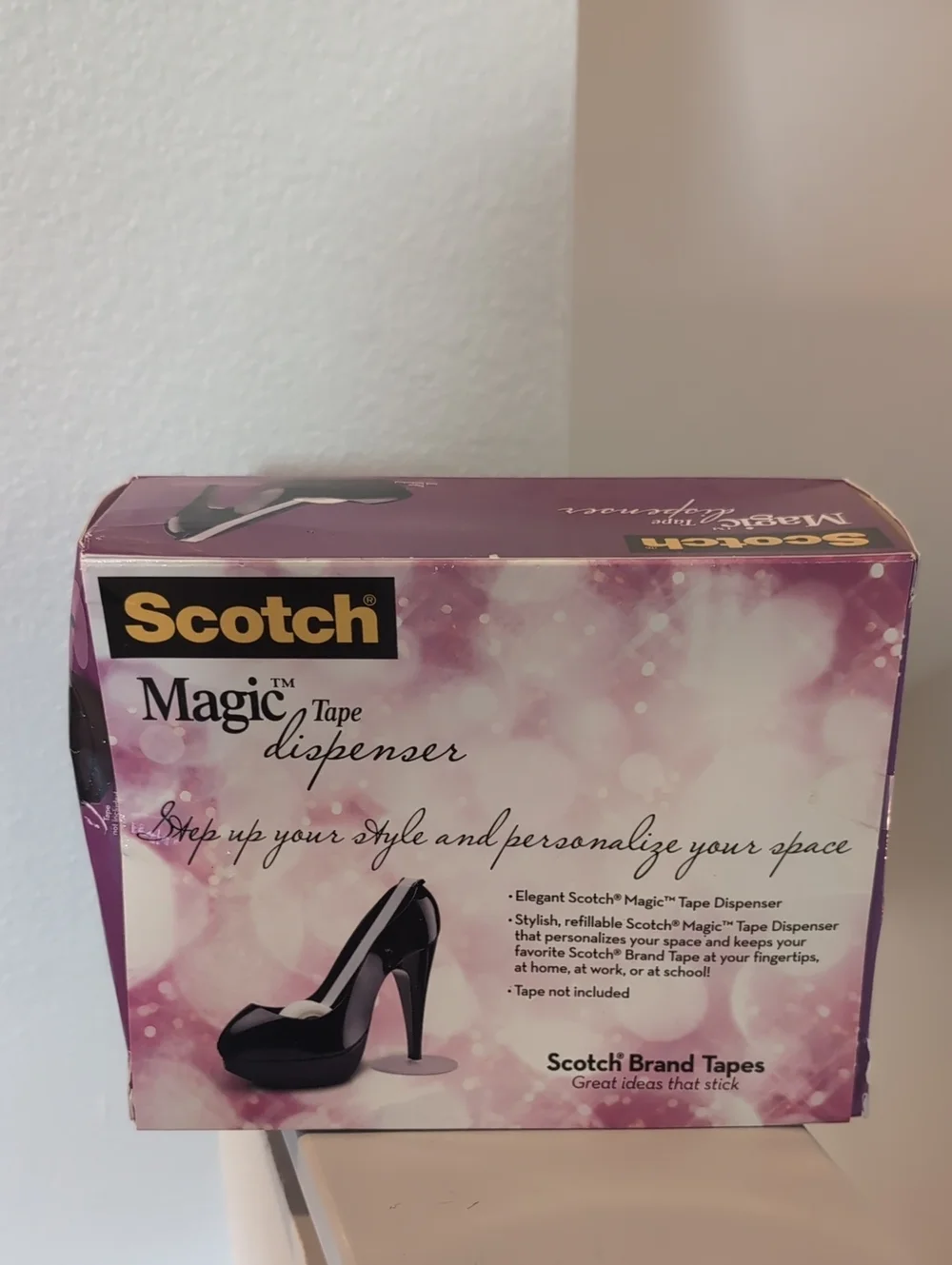 NIB Stilleto Heel Scotch Tape Dispenser